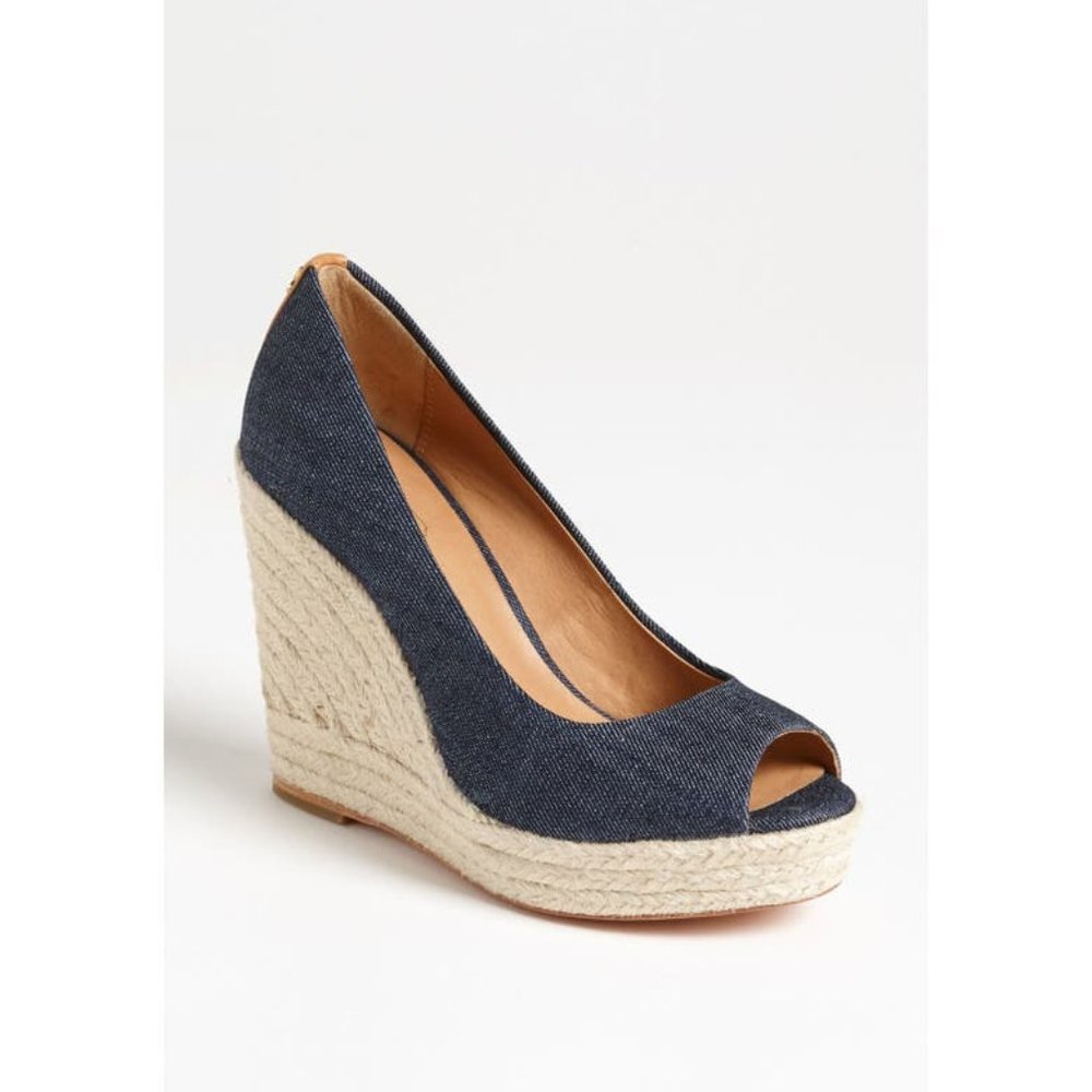 COACH milan denim espadrilles